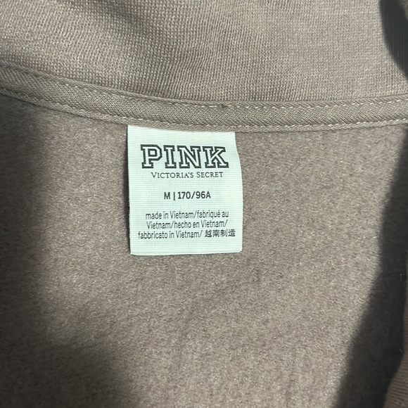 Pink zip up sweater - Picture 2 of 3